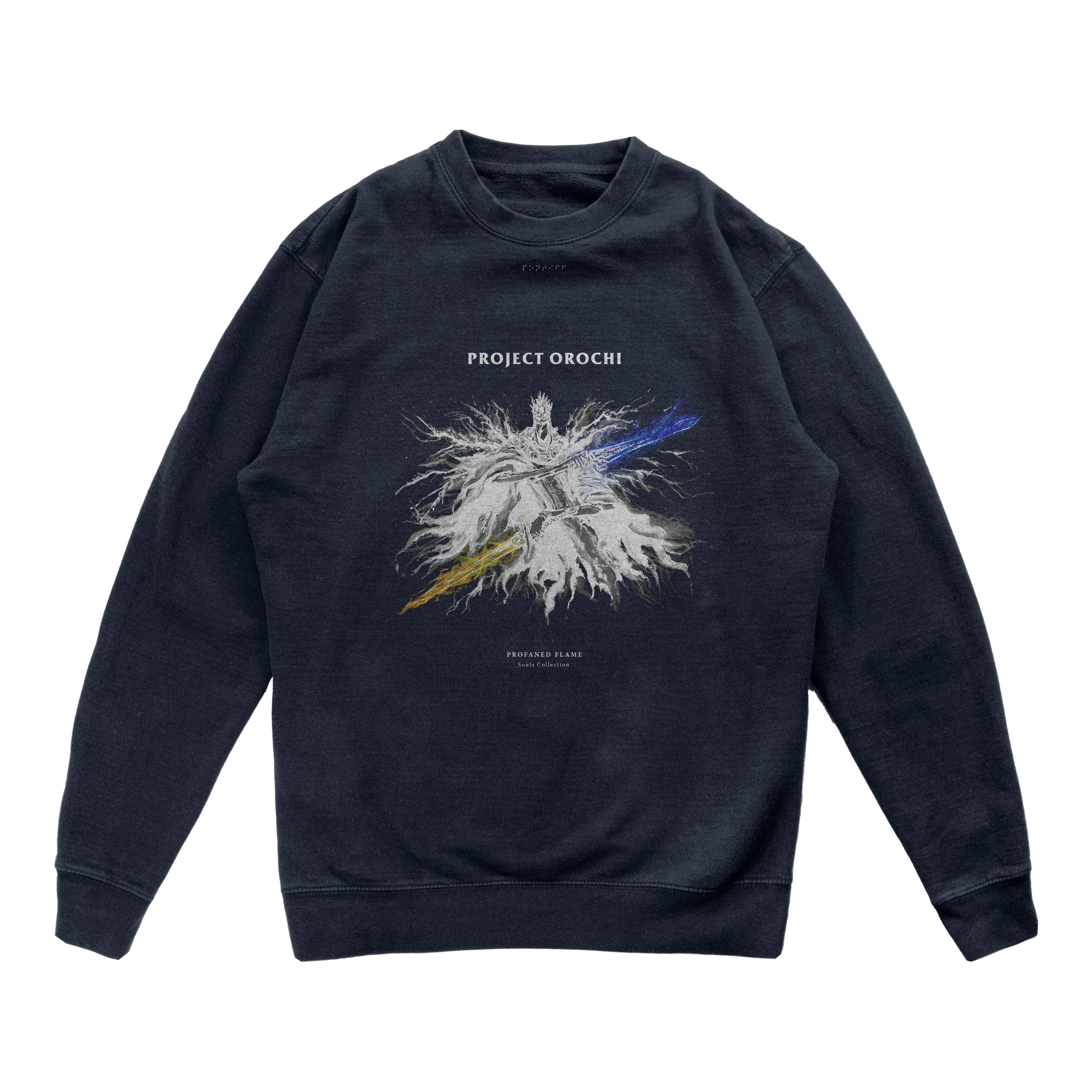 Profaned Crewneck - Navy