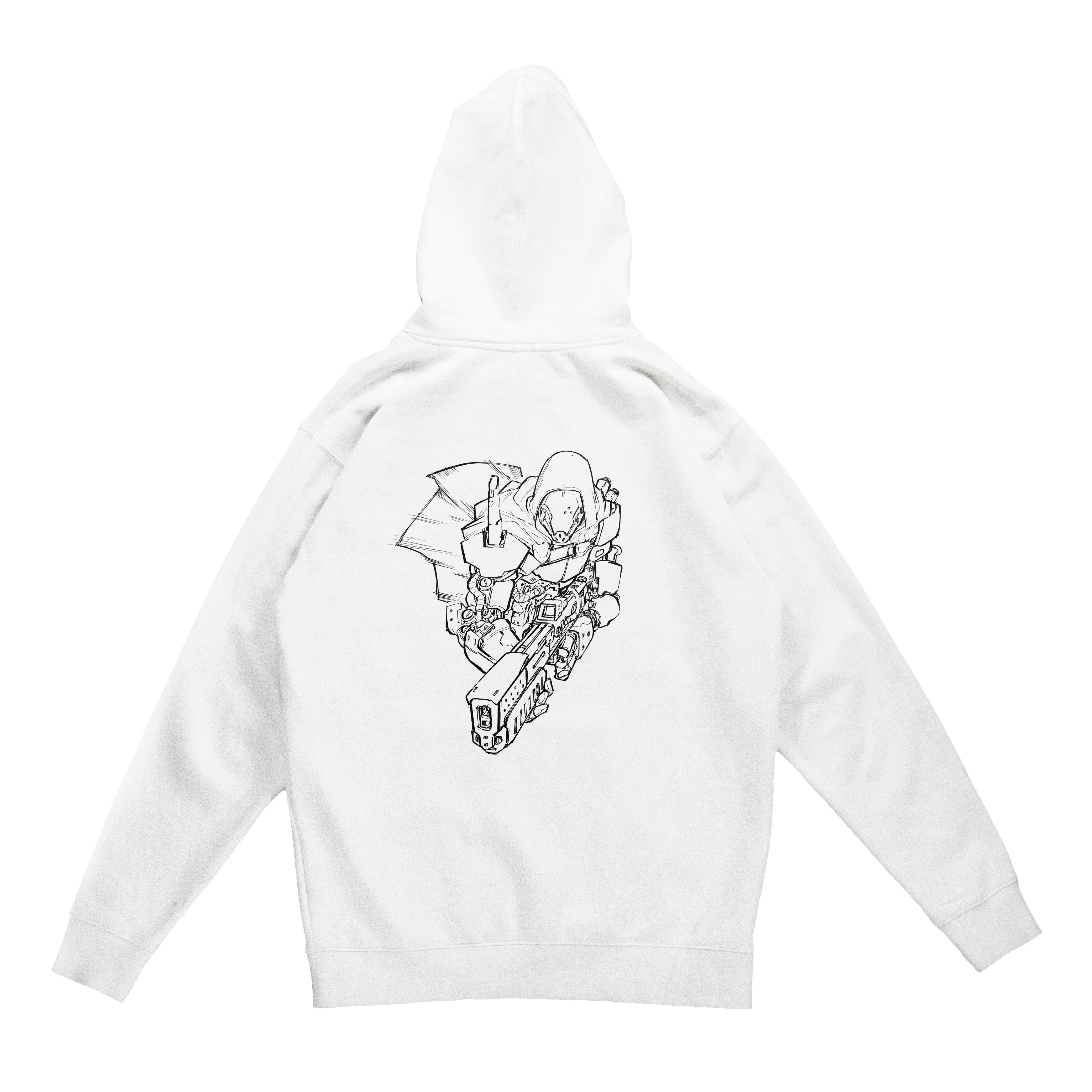 Shadow Hoodie - White