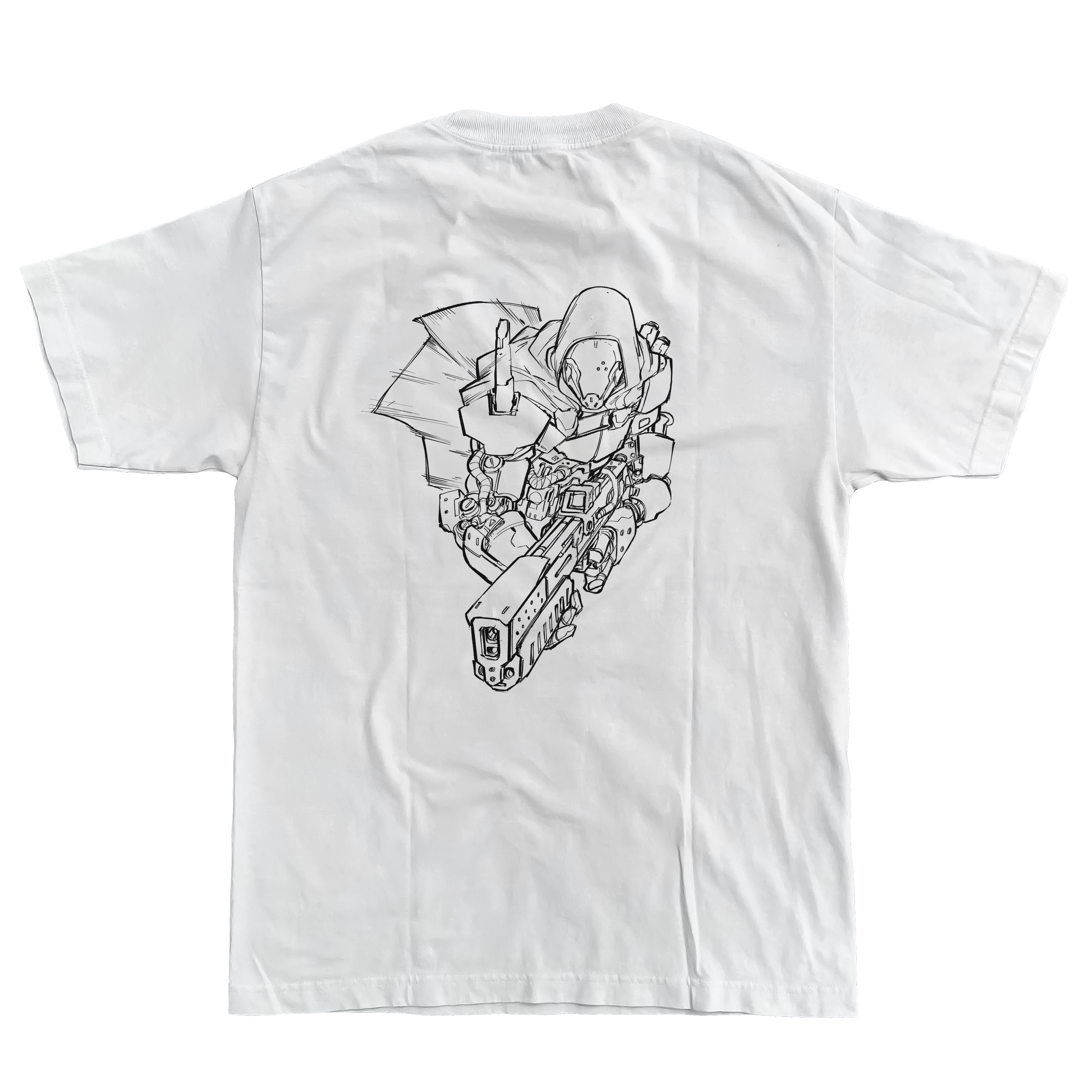 Shadow Tee - White