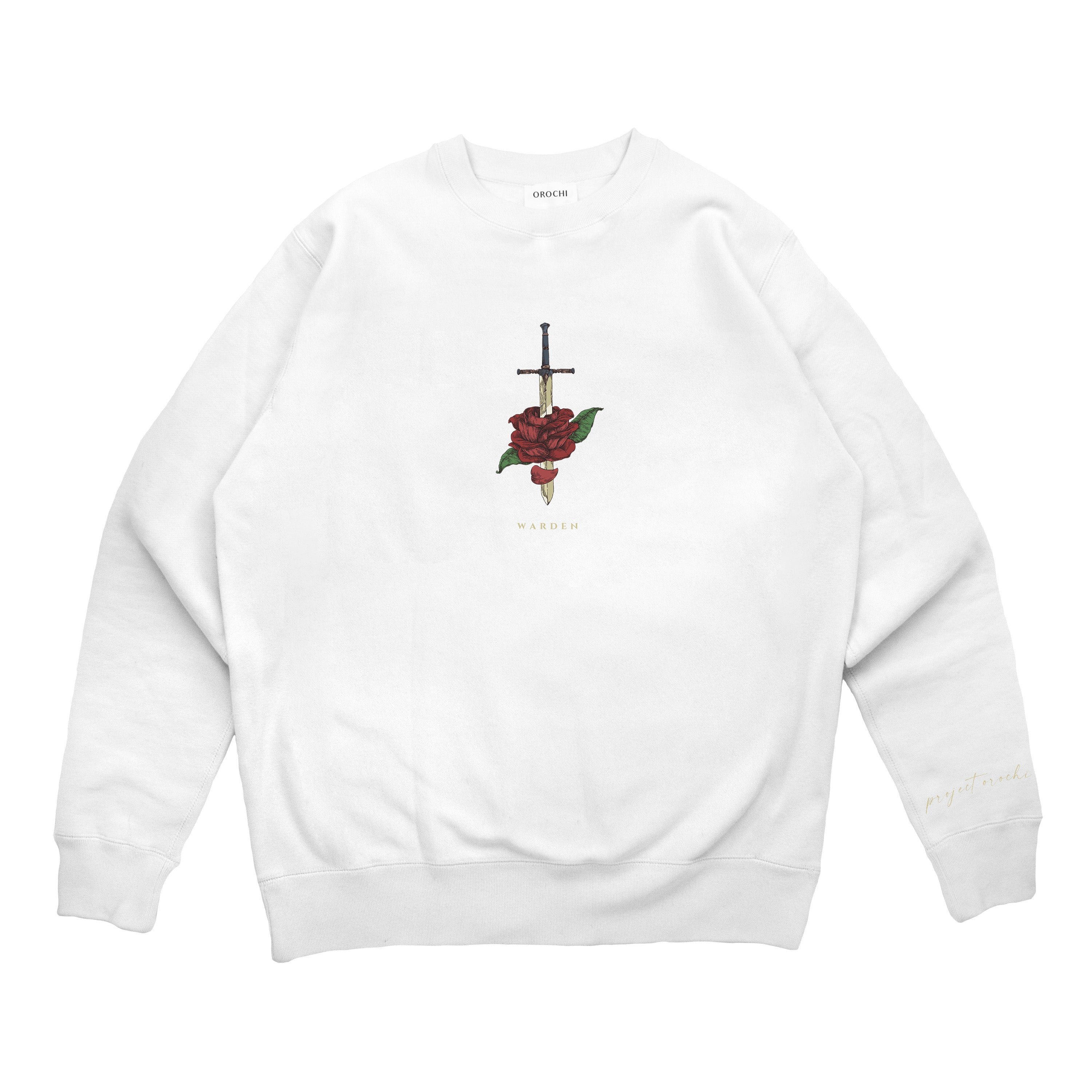 Warden Crewneck - White